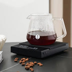 TIMEMORE Coffee Scale Basic 2.0 Electronic Espresso Scale with with Timer,2000 Grams and Water Flow Rate and Timer Function, Free Switching of Ounce/kg Units