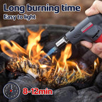 Fire Starter 72Pcs - Extra Long 12min Natural Fire Starters for Grill, Fireplace, Camping & Survival Kit | Waterproof, Odorless, Safe for BBQ/Pizza Oven/Chimney (Indoor & Outdoor)