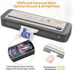 MegaWise Powerful but Compact Vacuum Sealer Machine (Silver)