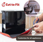 3 Pack Heat Resistant Mats for Countertop – Heat Pad Protector & Appliance Sliders for Kitchen – Cut to fit, Compatible with Ninja, Cuisinart, KitchenAid, Keurig & More