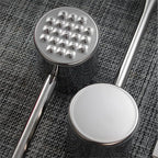 Meat Tenderizer Tool 304SS for Kitchen,Meat Mallet Meat Hammer Meat Beater for Tenderizing and Flattening Meat,Meat Pounder Tenderizer for Pounding Meats, Hanging Loop,Basic Handle (Rosewood)