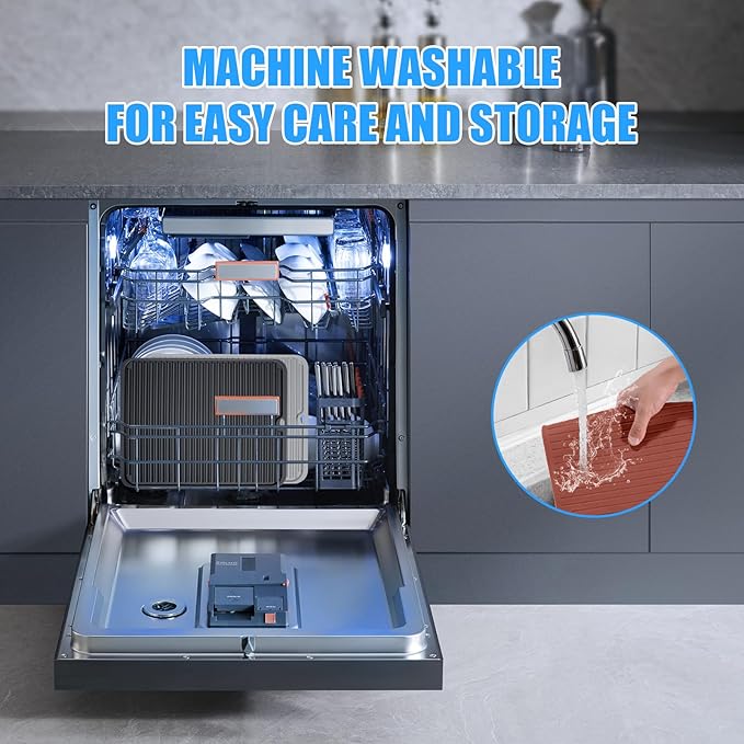 Silicone Trivet Mat Extra Large Heat Resistant Non-Slip Pot Holder Multi Purpose Kitchen Hot Pad for Hot Dish Mat Utensil Drying Rack 14.2"×11 "