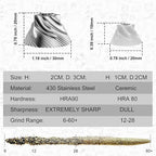 USB Rechargeable Salt and Pepper Grinder Set Electric Pepper Grinders Automatic Pepper Mills Salt Shaker Adjustable Coarseness Large Capacity One Hand Operation (GOLD)