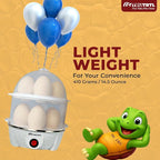 4 in 1 electric egg cooker | Boils upto 14 eggs | Poacher | Omelet maker | Vegetable steamer, dumpling & More | Marble