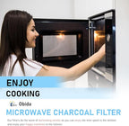 2-Pack WB06X10807 Microwave Charcoal Filters - Compatible with GE & Whirlpool Microwaves JVM2052SN1SS JVM2052SN2SS CVM521P2M5S1 JVM7195SK5SS PNM9216SK5SS PNM9216SK6SS JNM7196RW1SS Maintenance