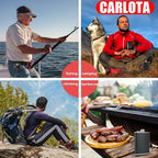 Hip Flask Gift Set, Hip Flasks for Liquor for Men with Black Leather Cover, 8 Oz Hip Flask Set, 18/8 Stainless Steel Hip Flasks for Liquor with 2 Cups & Funnel, Flasks for Liquor for Men Gift Box1