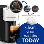 Powerful Cleaning Pods and Capsules Cleaner Kit - for Coffee Machines - Made from 100% Plant-Based 1st Grade Formula - Includes 6 Cleaning Capsules Only Compatible with Pack of 2