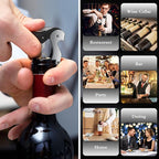 Waiter Corkscrew Wine Openers Heavy Duty Hinges Wine Key Bottle Opener All in One Double Hinged Waiter's Corkscrew with Foil Cutter Wine Tools for Bartenders Servers Sommelier (Black, 100 Pack)