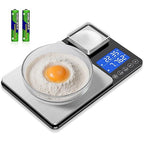 Dual Platform Food Kitchen Scale with 0.1g/0.001oz High Precision, 15kg/33lb Bakery Scale, Dual Accuracy Kitchen Scale for Sourdough Bread, Baking and Cooking with 7 Unit Tare and Totalizer