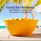 US Acrylic Wheat Straw Unbreakable 28 oz. Stackable Cereal Bowls for Snacks & Ice Cream in Assorted Colors (Set of 8) 6-inch Reusable, BPA-Free, Dishwasher Safe Dinnerware, Made in USA