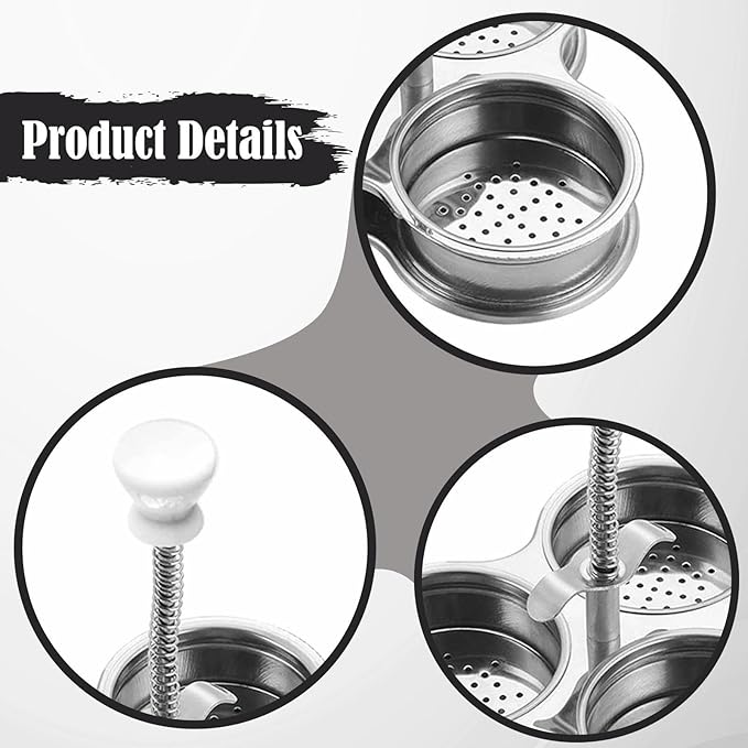 Stainless Steel Egg Poacher,Breakfast Cooking Steamer,High Efficiency Kitchen Tool,Nonstick 3 Poached Eggs Cooker for Breakfast Cooking