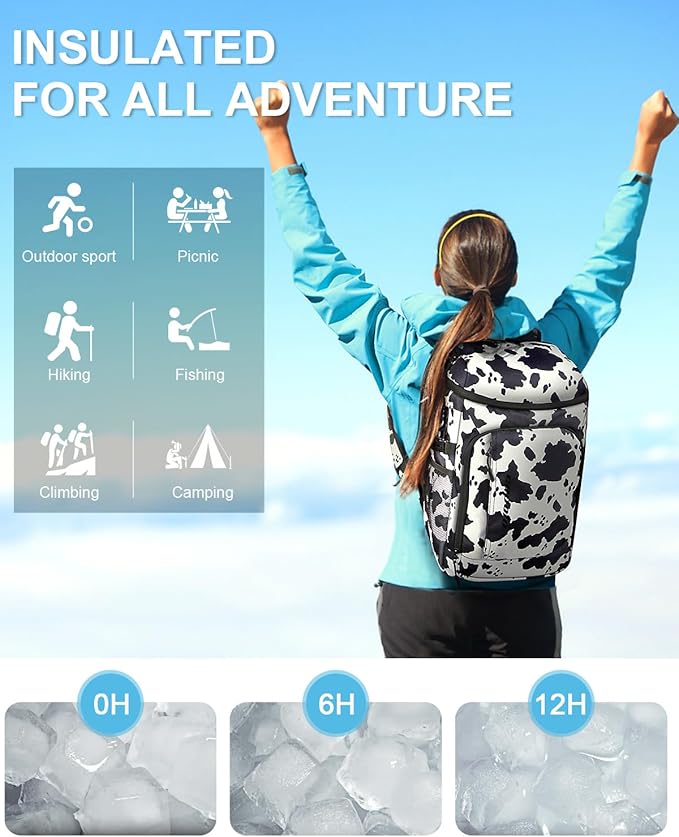 Capolo 36/45 Cans Cooler Backpack Insulated Waterproof for Women Men Lunch Backpack Coolers Leak Proof Soft Cooler Bags