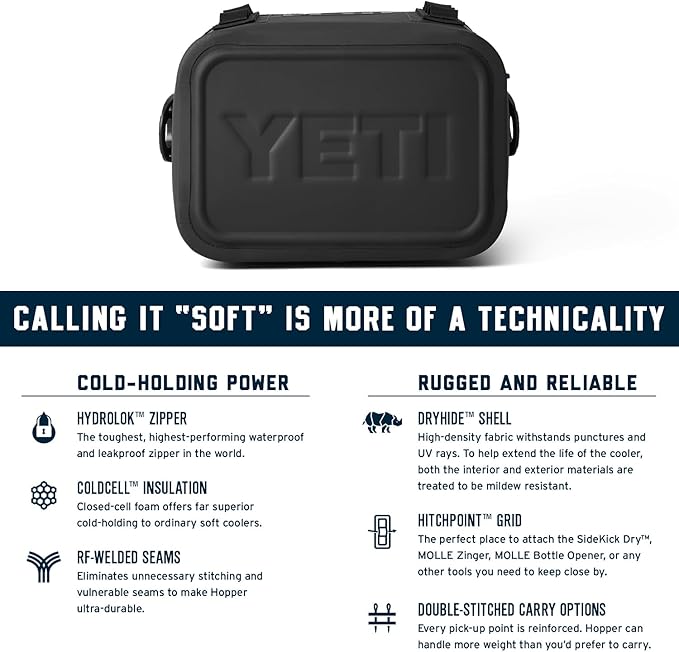 YETI Hopper Flip 8 Portable Soft Cooler