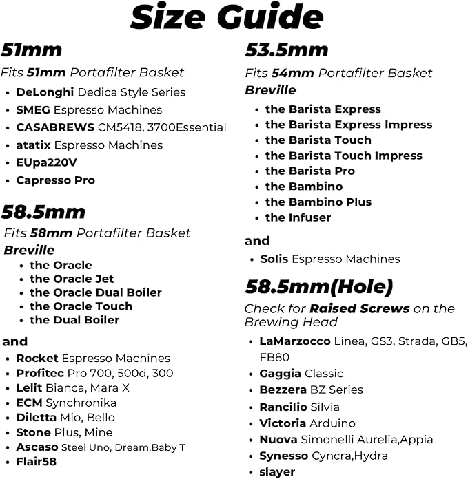 3 Pcs 54mm Espresso Puck Screen - 0.2mm Ultra Thin Espresso Puck, Stainless Steel Reusable Coffee Filter, Compatible with Espresso Machine 54mm Portafilter Basket