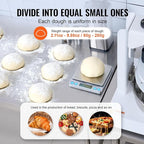 VEVOR Dough Divider,18PCS Manual Dough Divider Cutter,2.11oz - 9.88oz Dough Press Dough Cutting with 304 Stainless Steel Tray and Blade,Pastry Divider for Bakery,Restaurant,Commercial Food Preparation