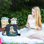 Insulated Lunch Bag for Kids Boys Girls, Cute Polar Bear Lunch Box with Shoulder Strap, Durable Reusable Waterproof Thermal Cooler Bag for School Work Picnic Travel Meal Prep Bag