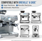 Breville Compatible Descaling Solution. Bottle of Descaler Solution. Descaling Kit Removes Limescale For Hotter Coffee. 2 Uses Descaler For Breville Coffee Machines.