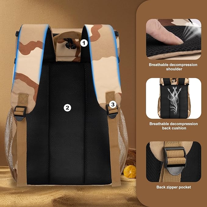 Backpack Coolers Insulated Leak Proof, 36 Cans Large Cooler Backpack Insulated Waterproof. Soft Cooler Bag for Beach Travel Outdoor Camping Picnic