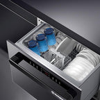 15 oz Blue Hobnail Drinking Glasses with Straws Set of 6, Vintage Glassware Old Fashioned Beverage Glasses, Cocktail Glass Set, Kitchen Water Glasses Cup, for Beer, Smoothie, Juice