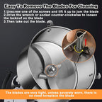 Electric Grain Grinder 800g,Swing Type Grain Mill Grinder 3000W,110V Stainless Steel High-speed Spice Herb Grinder Superfine Machine Dry Cereals Pulverizer Swing Type