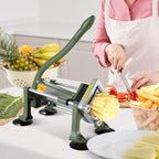 VEVOR French Fry Cutter, Potato Slicer with 3/8-Inch Stainless Steel Blade, Manual Potato Cutter Chopper with Suction Cups, Great for Potato, French Fries, Cucumber, Vegetables, Carrot