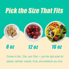 200 Count 8 oz Paper Bowls, Disposable Compostable Bowls, Heavy Duty Biodegradable Sugarcane Bagasse Bowl for Snacks, Fruits, Desserts, White