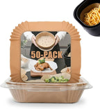 [3-Size] Air Fryer Disposable Paper Liner Compatible with COSORI Air Fryer Toaster Oven, Non-stick Air Fryer Parchment Paper Baking Accessories