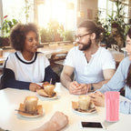 500 Pcs Pink Coffee Stir Sticks Set Coffee Stirrers Holder Acrylic Stir Stick Holder Bar Straws Cocktail Straws Drink Stirrers for Coffee Bar Cocktail Milk Tea Restaurant Home Kitchen Party Supplies