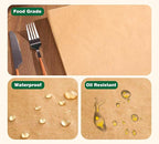 200pcs Unbleached Parchment Paper Sheets, 12x16In Precut Cooking Paper Liners for Baking Sheets, Air Fryer, Microwave, Grilling, Oven, Non-Stick,Non-Toxic, Oil Proof, Food Grade