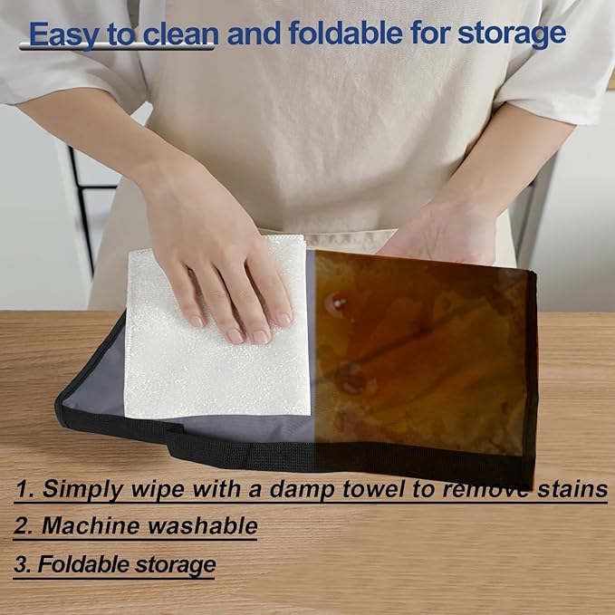 Coffee Maker Dust Cover for Ninja Pod & Grounds Specialty Single-Serve Coffee Maker PB051/PB051GB/PB051SG/PB051ST, Heavy Duty Waterproof Coffee Machine Protective Cover Case (Fog Purple)