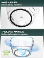 Manual Food Processor Vegetable Cutter, Geedel Pull Chopper with String, Food Chopper Vegetable Cutter for Veggies, Fruits, Salad, Onion, Nuts, Herbs, etc, 2 Cup(500ml), Red