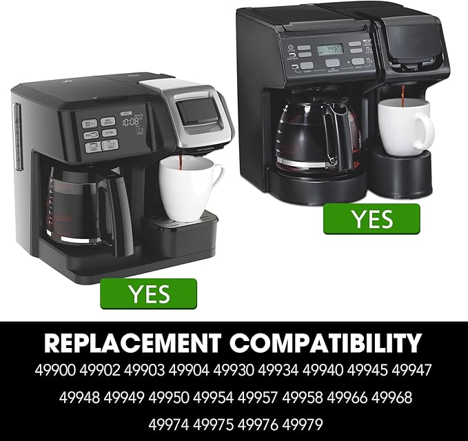 Replacement Single-Serve Coffee Filters, Compatible with Beach FlexBrew, FlexBrew K-Cup Holder, Bottom Needle & Coffee Machine Cup Stand - Fits All FlexBrew Models