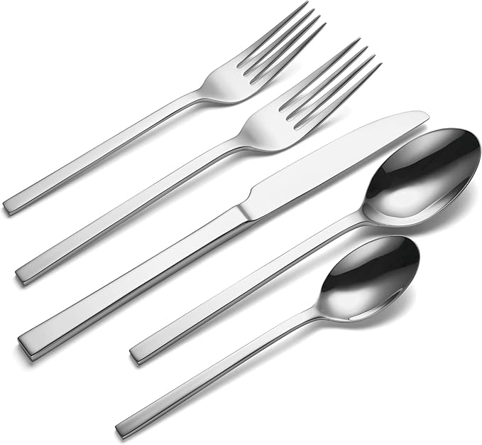 Oneida B1016020Al21 Allay 20 Piece Everyday Flatware Set, Service For 4