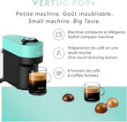 Nespresso Vertuo Pop+ Coffee and Espresso Maker by Breville, Aqua Mint