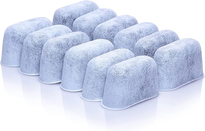 12 Water Filters for Cuisinart Coffee Makers - Replacement Charcoal Water Filters - Fits all Cuisinart Coffee Brewers by GoodCups