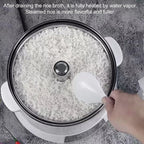 Low Sugar Carbrice Cooker with 4L large capacity,110V Electric Rice Cooker with Fast heating speed, Rice Maker 24H Delay Start & Keep Warm for Rice