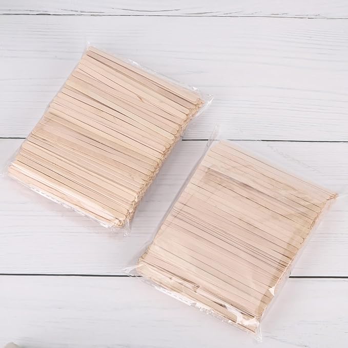 2000 Wooden Coffee Stirrers, 4.4 inches Stir Sticks Disposable Swizzle Stir Sticks for Coffee and Cocktails