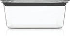 Rubbermaid Brilliance Large Food Storage Container, 9.6 Cup, BPA-Free, Leak-Proof, Clear