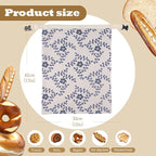 2 Pack Reusable Beeswax Bread Bag,Large Linen Sourdough Bread Bags,Freshness Can be Refrigerated Storage Sourdough Bags