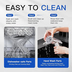 Electric Meat Grinder,3000 Max Stainless Steel Meat Mincer with 2 Blades,3 Grinding Plates,Food Pusher,Meat Claw,Sausage Stuffer Tubes & Kubbe Kit for Home & Kitchen Using