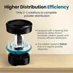 MHW-3BOMBER 53.3mm Coffee Distributor for Breville, Gravity Espresso Distribution Tool with Adaptive Height for Barista, Coffee Leveler for 53mm/54mm Portafilter, Astra Distributor, T7020-OS