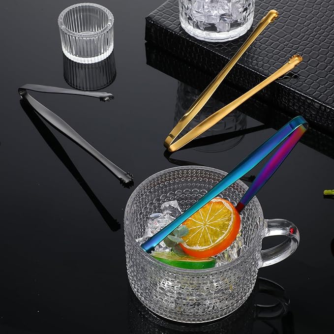 5 Pcs Egg Chalaza Removal Tool, 6 Inch Stainless Steel Eggs Separators for Yolk, Multipurpose Egg Membrane Chalaza Removal Tool Kitchen Tongs for Cooking Cake Bakers Pastry Chefs