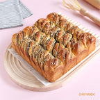 CHEFMADE Square Cake Pan, Nonstick 8 Inch Square Baking Pan, Set of 2