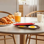 Microwave Egg Cooker, Rapid Egg Poacher for Breakfast with Lid, Easy to Use and Clean, BPA-Free