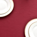 maxmill Jacquard Table Cloth Swirl Pattern Spillproof Wrinkle Resistant Heavy Weight Soft Tablecloth for Kitchen Dinning Tabletop Decoration Outdoor Picnic Rectangle 52 x 70 Inch Red