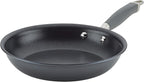 Anolon Advanced Home Hard-Anodized Nonstick Skillets (2 Piece Set- 10.25-Inch & 12.75-Inch, Moonstone)