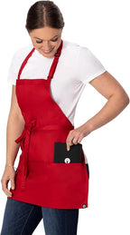 Chef Works Unisex Three Pocket Apron