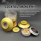 Cocktail Smoker Kit-6 Flavors Wood Chips Bourbon Smoker kit Whiskey Smoker Infuser kit for Him-Drink Smoker kit, Old Fashioned Smoker Gifts for Men/Father's Dad/Husband/Best Friend