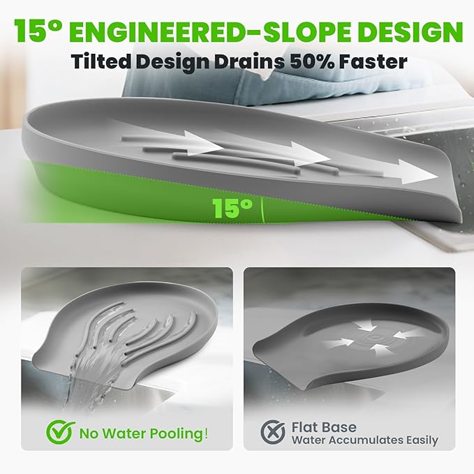 304 Stainless Steel Colander with Food-Grade Silicone Self-Draining Base, Coinicxcel 5QT Colander Strainer for Kitchen, Pasta Strainer for Washing Rice, Spaghetti, Vegetables, Fruit, Dishwasher Safe