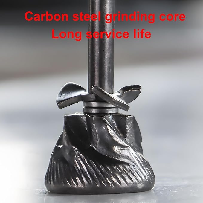 Manual Burr Coffee Grinder,Home Vintage Style Wooden Hand Crank Coffee Maker Grinder